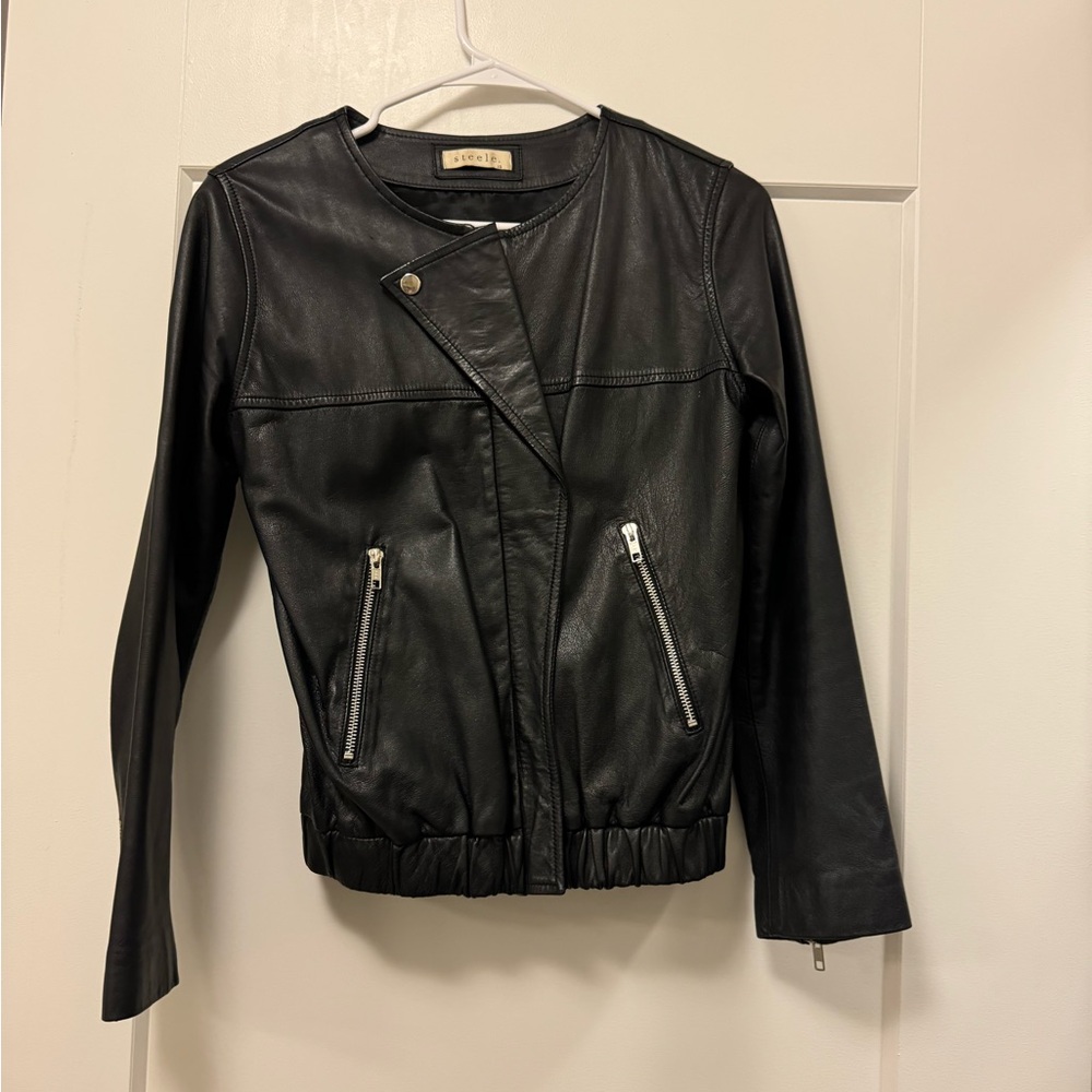 Steele Real Leather Jacket